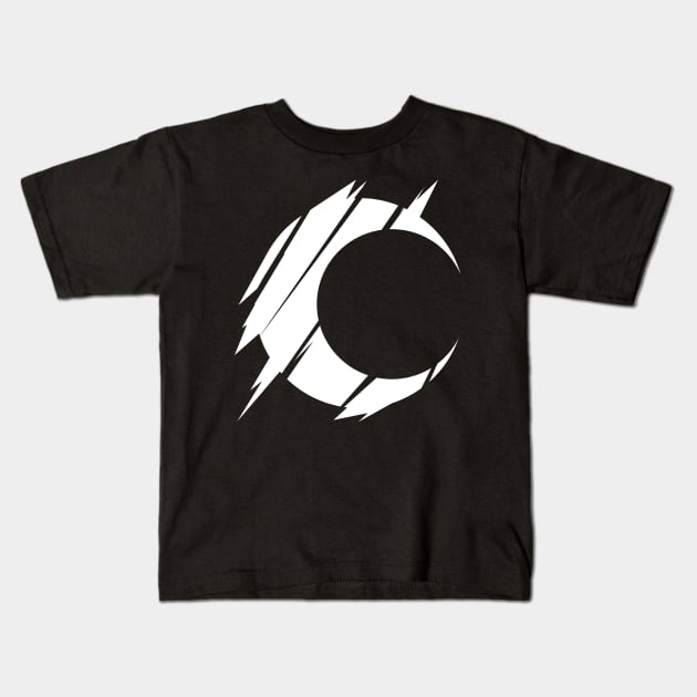 Moon Symbol Kids T-Shirt by Nashesa.pol